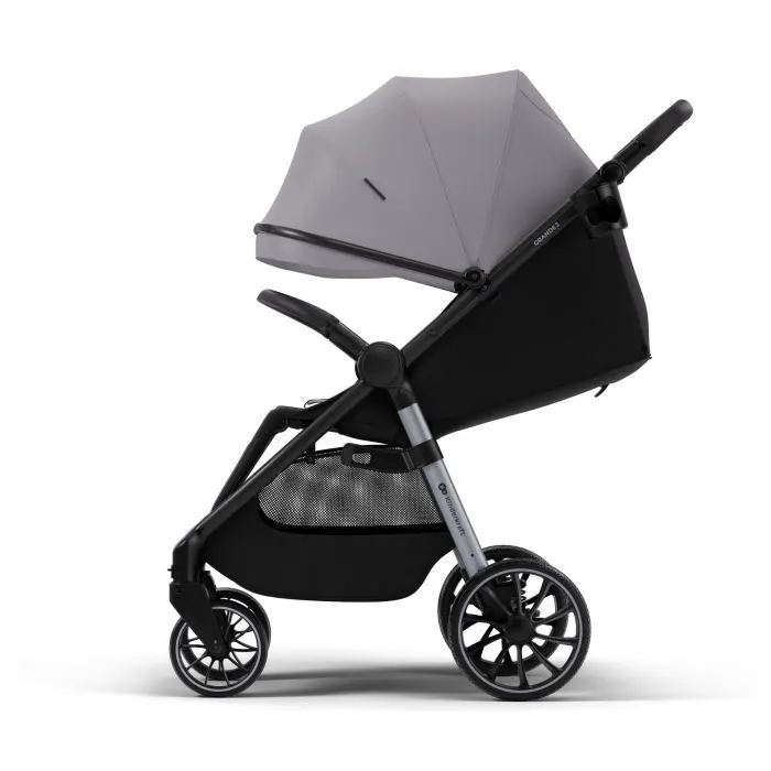 Коляска Kinderkraft Grande 2 Grey (KSGRAN02GRY0000) (5902533929610) зображення 3
