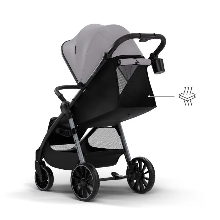 Коляска Kinderkraft Grande 2 Grey (KSGRAN02GRY0000) (5902533929610) зображення 4
