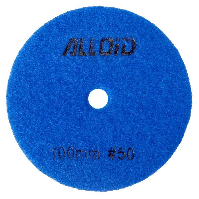 Круг зачистной Alloid Pro, алмазный, шлифовальный, на липучке, HEXAGON, 100мм, зерно 1500 (DD-63392)