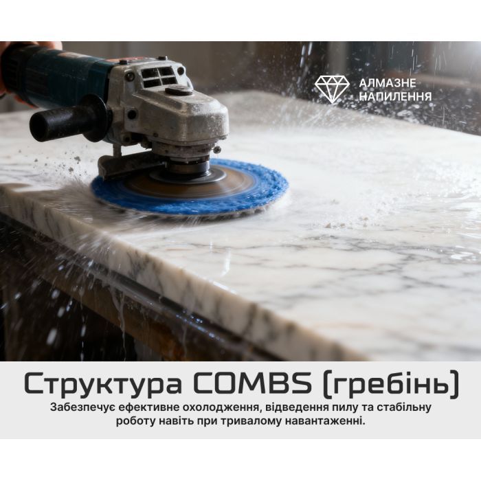 Круг зачистной Alloid Pro, алмазный, шлифовальный, на липучке, HEXAGON, 100мм, зерно 1500 (DD-63392) изображение 7