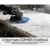Круг зачистний Alloid Pro, алмазний, шліфувальний, на липучці, HEXAGON, 100мм, зерно 50 (DD-63385) зображення 7