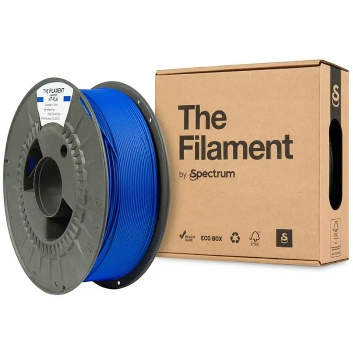 Пластик для 3D-принтера The Filament HT-PLA 1.75mm 1kg Blue, Cobalt (TF-24138) зображення 3