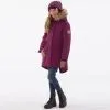 Пальто дитяче Huppa VIVIAN 12490020 бордовий 80034 146 (4741468687841) зображення 6