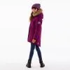Пальто дитяче Huppa VIVIAN 12490020 бордовий 80034 146 (4741468687841) зображення 7