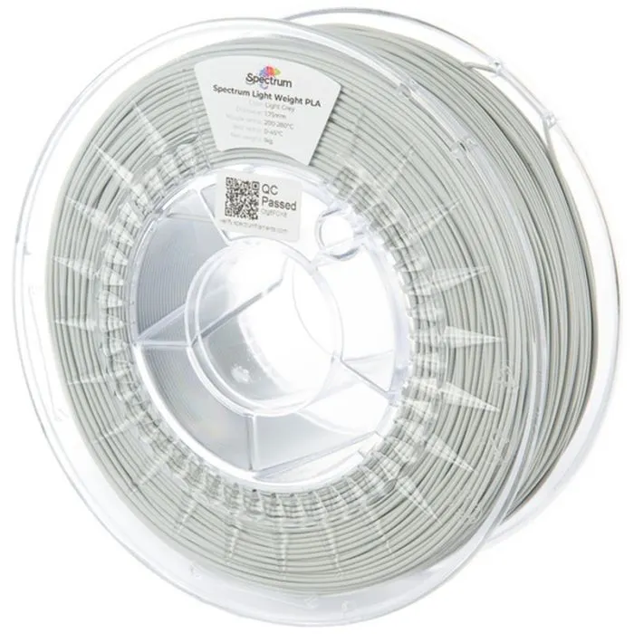 Пластик для 3D-принтера Spectrum LW-PLA UltraFoam 1.75mm 0.75kg Grey, Light (81002)