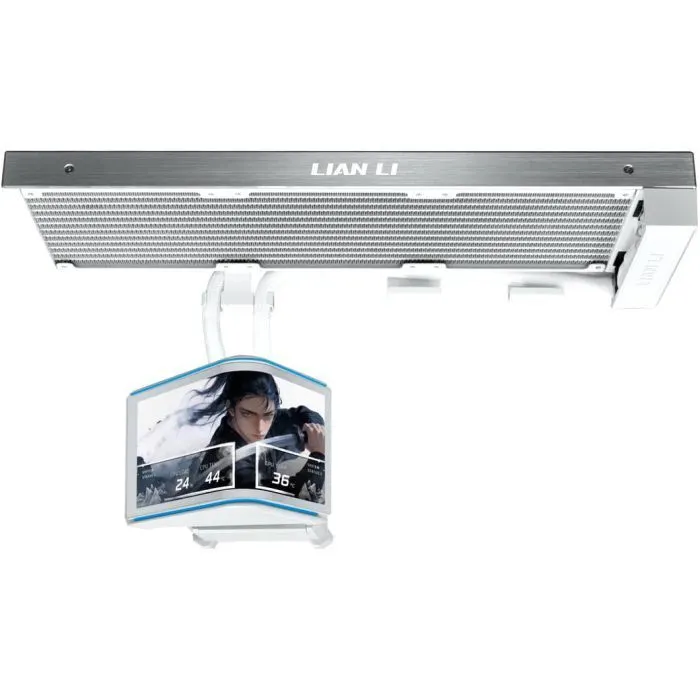 Система рідинного охолодження Lian Li Hydroshift II OLED Curved 360 Fanless, White (G89.GHS2OLDC36NW.00) зображення 2