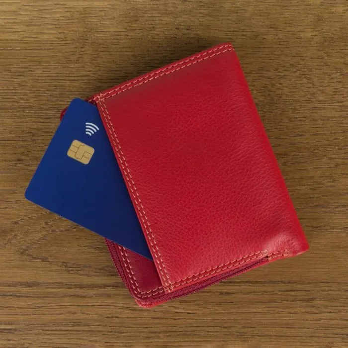 Кошелек Visconti RB112 Chile Red Multi (RB112 RED M) изображение 7