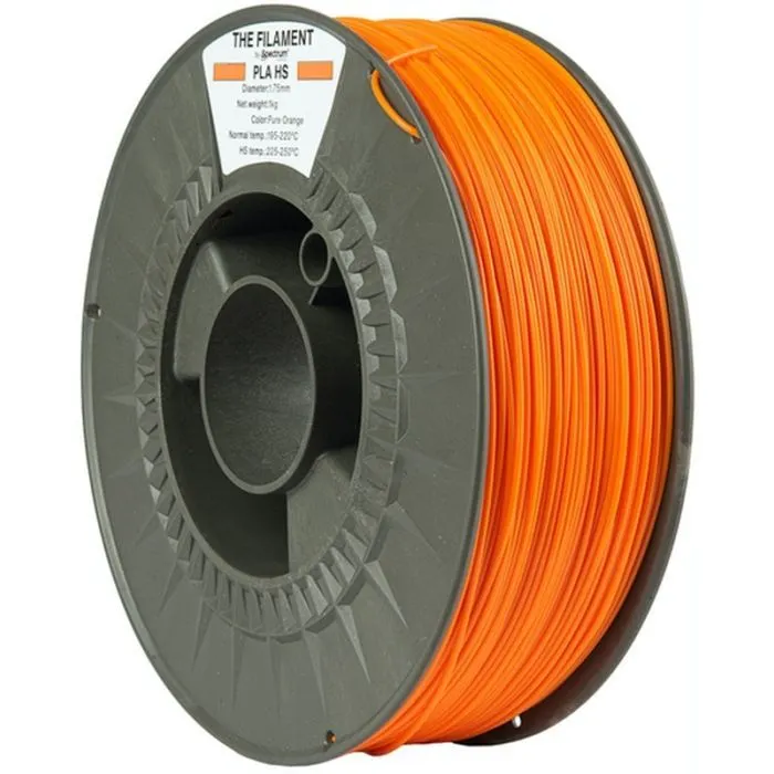 Пластик для 3D-принтера The Filament PLA HS 1.75mm 1kg Orange, Pure (TF-24037)