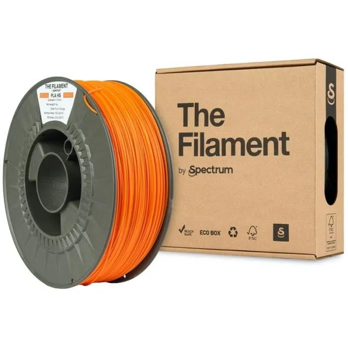 Пластик для 3D-принтера The Filament PLA HS 1.75mm 1kg Orange, Pure (TF-24037) зображення 3