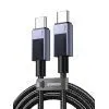 Дата кабель USB-C to USB-C 2.0m PD3.1 240W L513 gray Ugreen (45068)