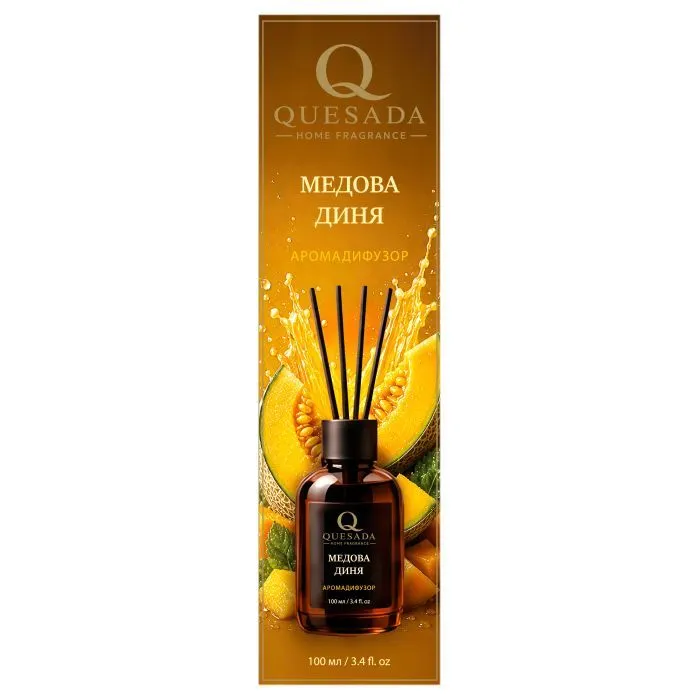 Аромадифузор Quesada Медова диня 100 мл (4823135701385)
