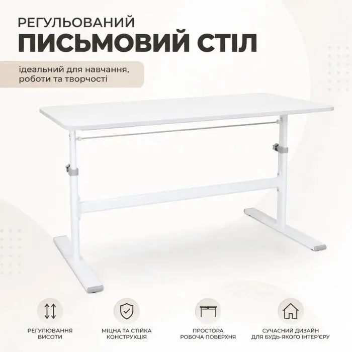 Парта Cubby сіра (Imparare Grey) зображення 10