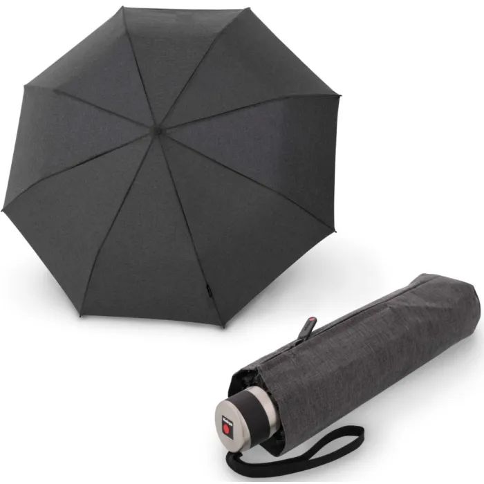 Зонт Knirps Chrome Matt Manual Black механічна, складана (Kn95-8041-1000) изображение 2