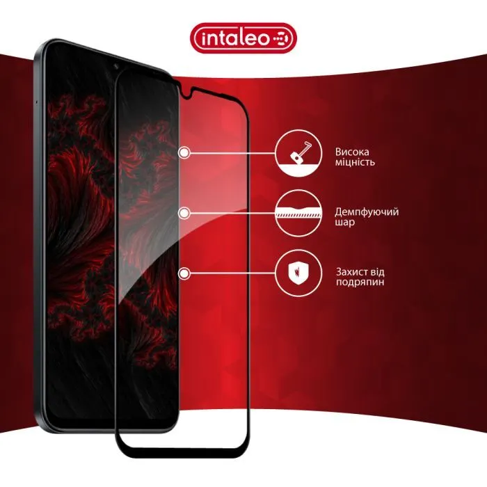 Скло захисне Intaleo Full Glue ESD Xiaomi Redmi 15C Black (1283126625855) зображення 5