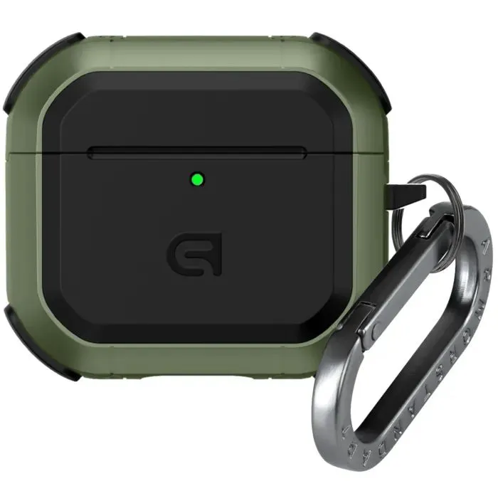 Чехол для наушников Armorstandart Panzer For Apple Airpods 5/4 Olive Green (ARM82554)