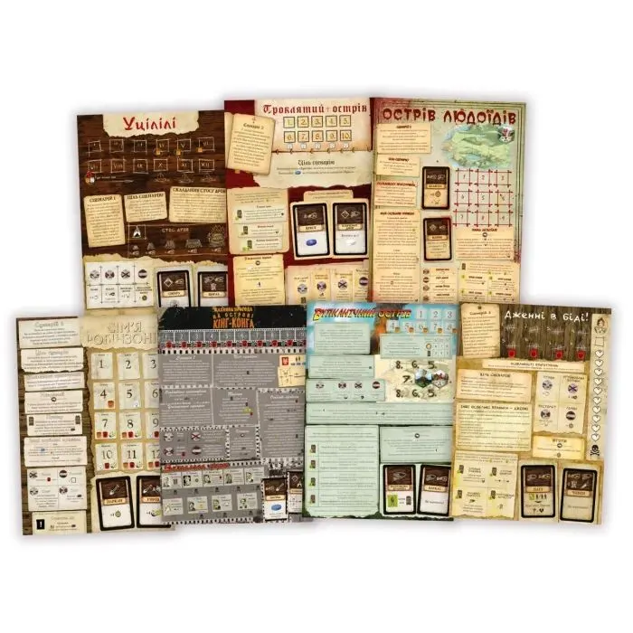 Настільна гра Geekach Games Робінзон Крузо. Пригоди на проклятому острові (Robinson Crusoe: Adventures on the Cursed Island) (GKCH0264) зображення 4