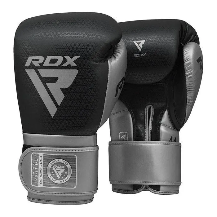 Боксерські рукавички RDX Mark Pro Sparring Tri Lira 2 Silver 12 oz (BGM-PSTL2S-12OZ) зображення 2