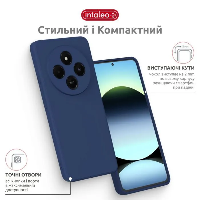 Чохол до мобільного телефона Intaleo SoftShell Xiaomi Redmi A4 Blue (1283126632433) зображення 4