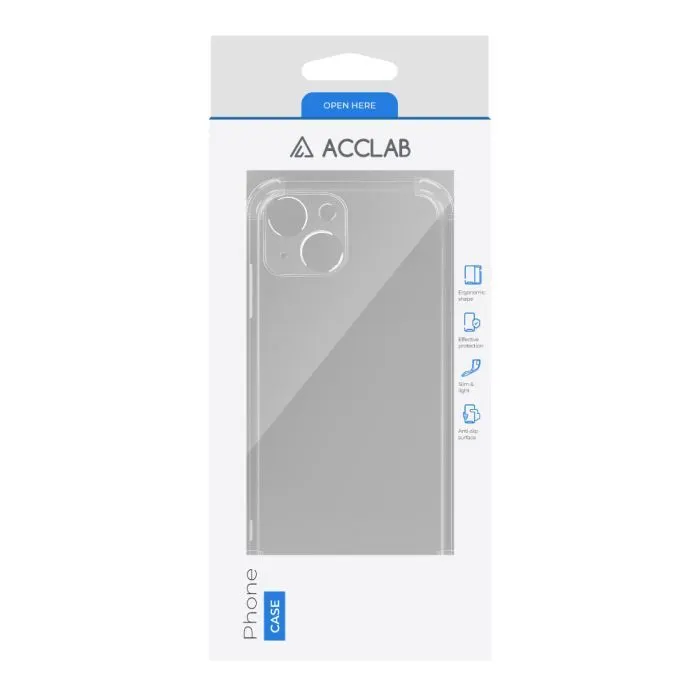 Чохол до мобільного телефона ACCLAB ShockProof Apple iPhone 15 Plus Transparent (1283126587887) зображення 2