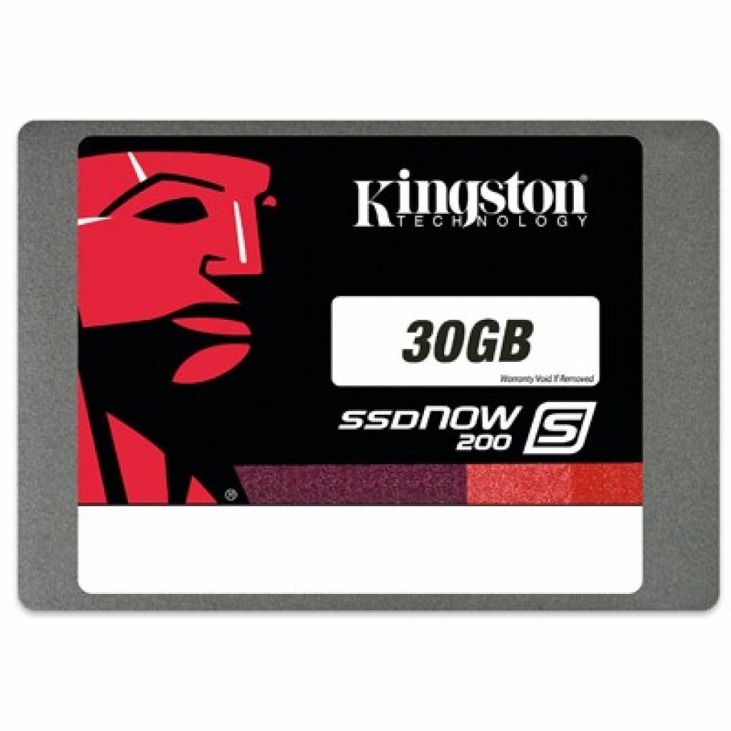 Накопитель SSD 2.5"  30GB Kingston (SS200S3/30G)