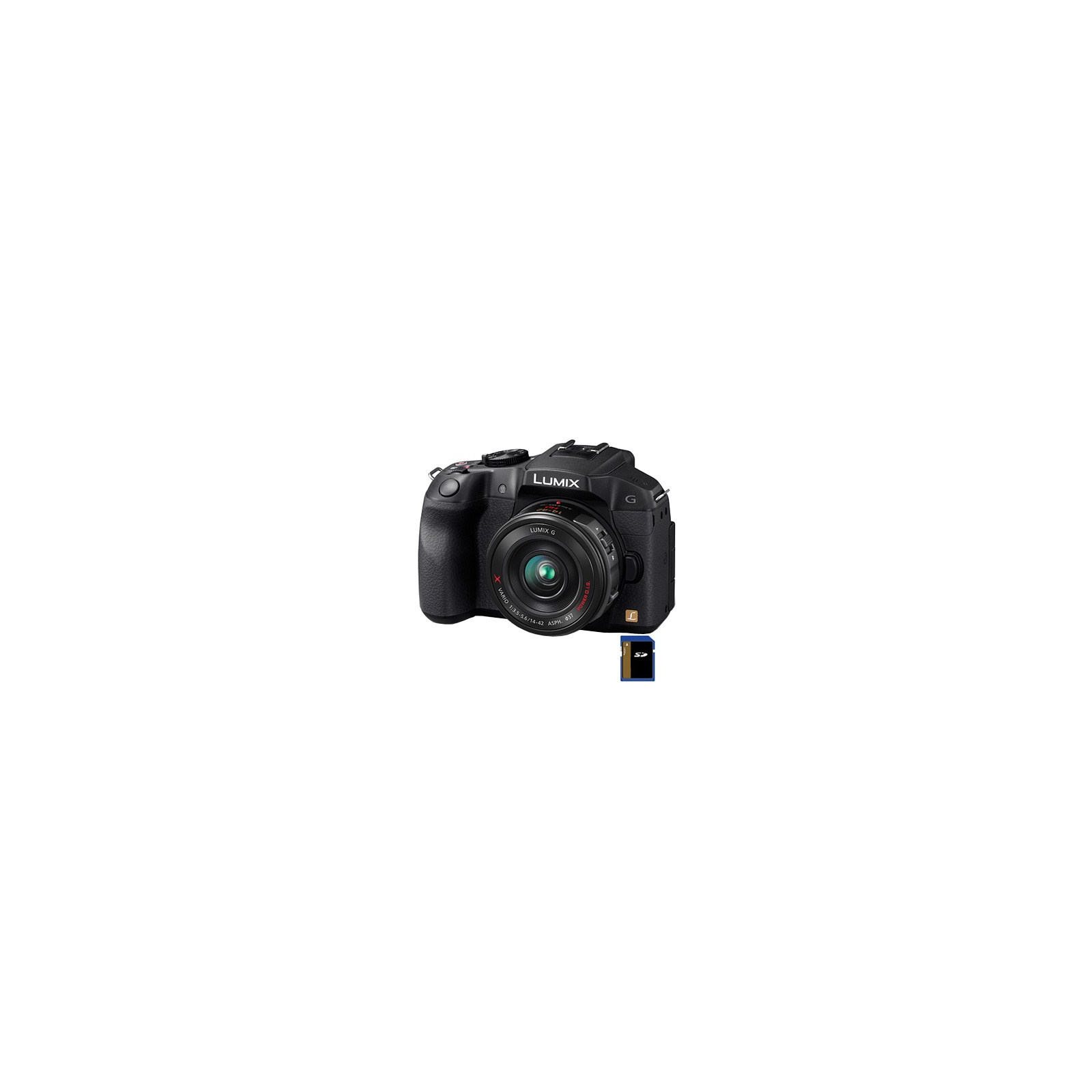 Цифровой фотоаппарат Panasonic DMC-G6X black 14-42 kit (DMC-G6XEE-K)