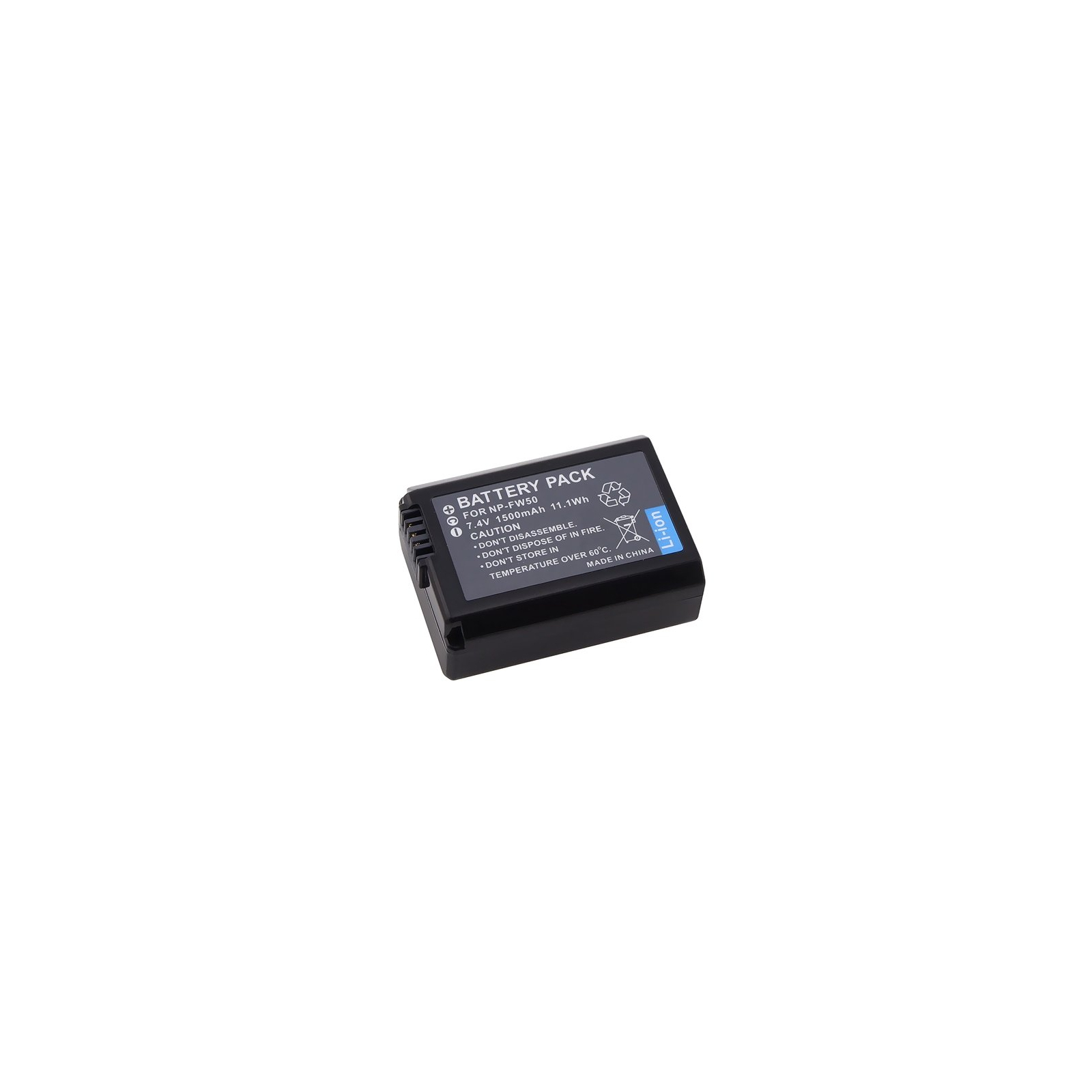 Акумулятор до фото/відео PowerPlant Sony NP-FW50 (DV00DV1280)