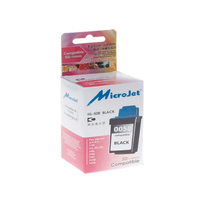 Картридж Microjet LEXMARK Z12/22/32 (17G0050) Black (HL-50B)