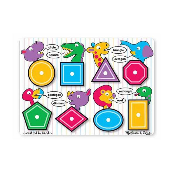 Развивающая игрушка Melissa&Doug Геометрические фигуры (MD3285)