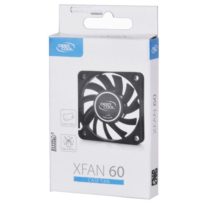 Кулер для корпуса Deepcool XFAN 60 изображение 3