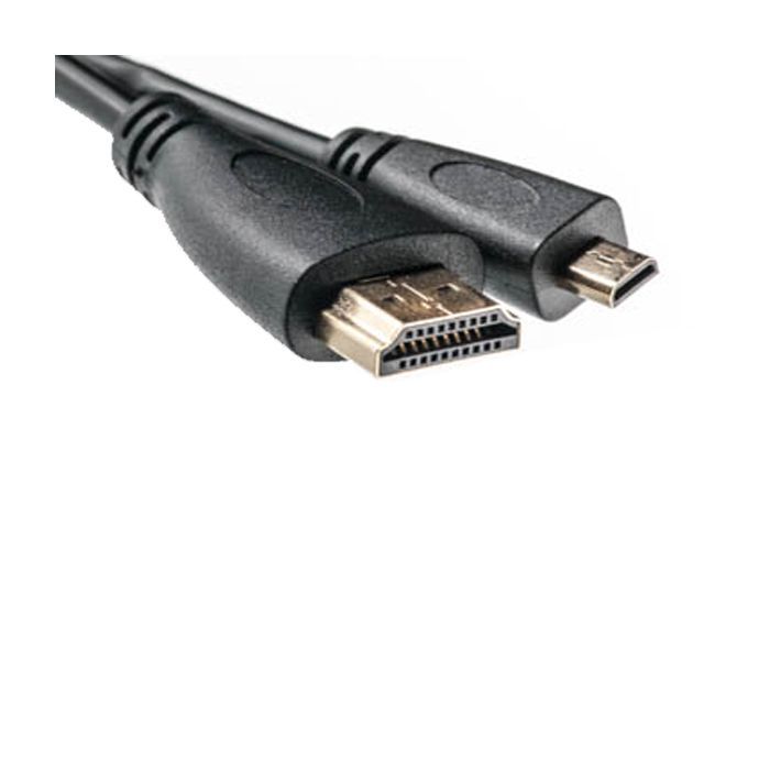 Кабель мультимедийный HDMI A to HDMI D (micro), 2.0m PowerPlant (KD00AS1242)
