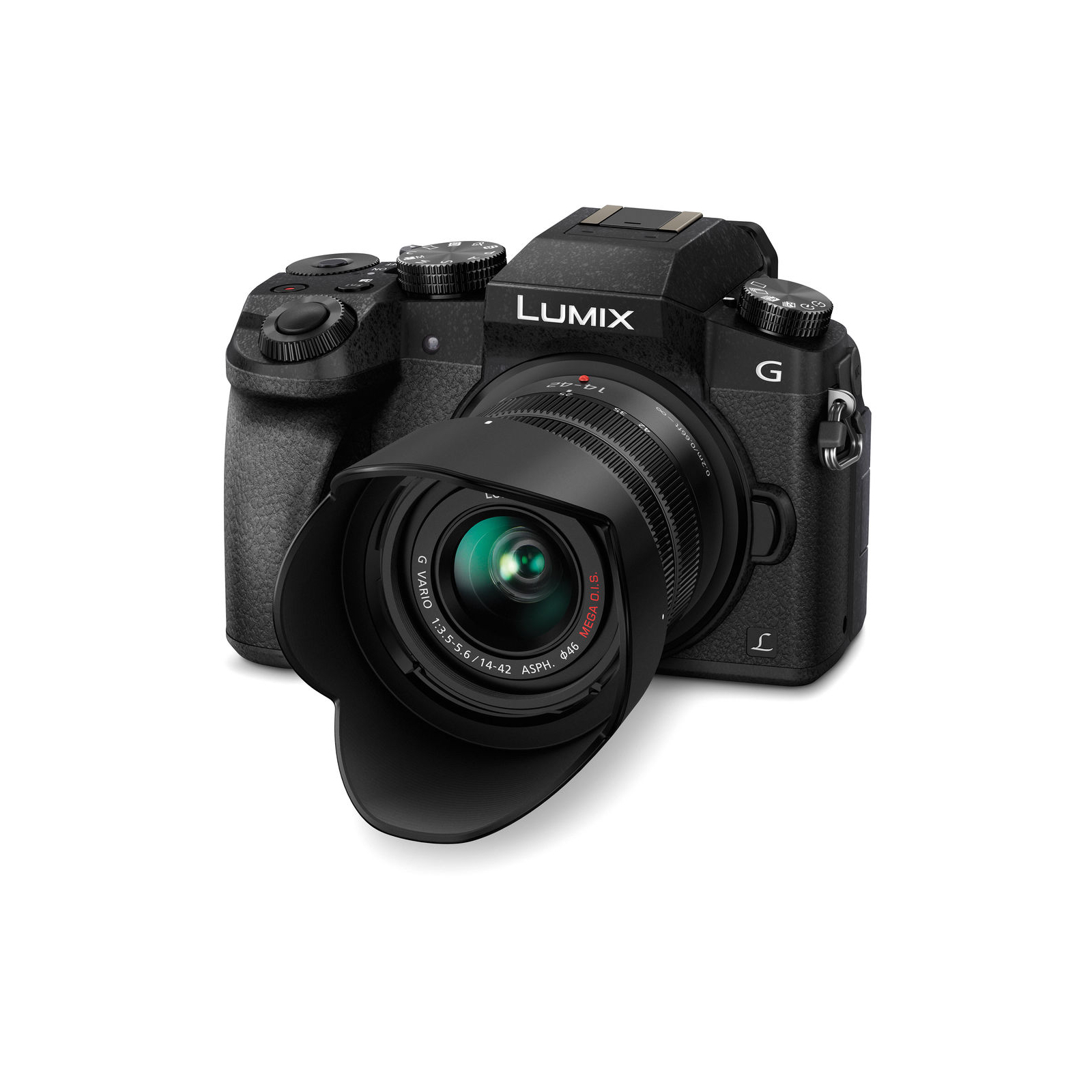 Цифровий фотоапарат Panasonic DMC-G7 Kit 14-42mm Black (DMC-G7KEE-K) зображення 3