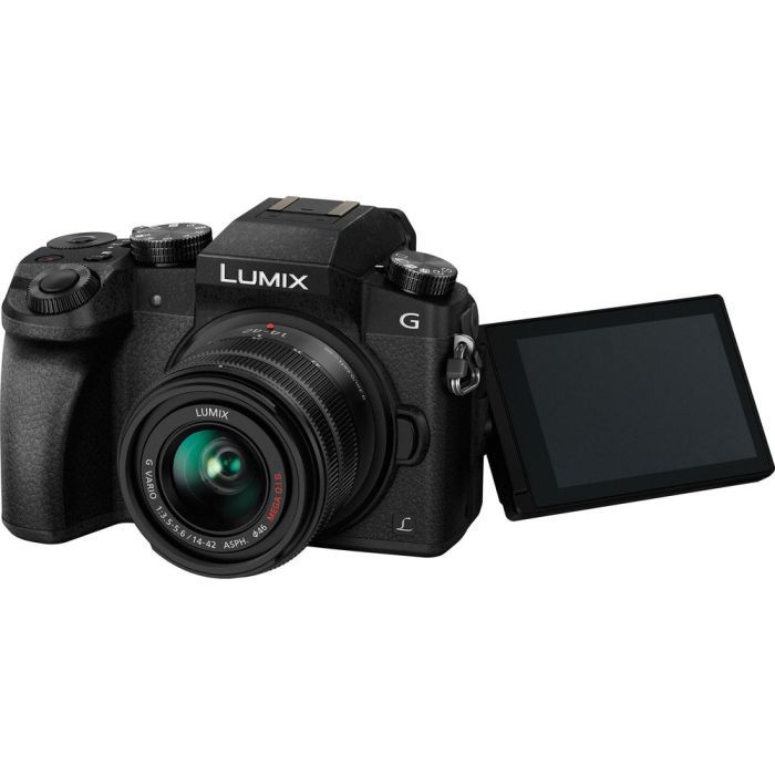 Цифровой фотоаппарат Panasonic DMC-G7 Kit 14-42mm Black (DMC-G7KEE-K) изображение 6
