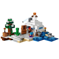 Конструктор LEGO Minecraft Снежное убежище (21120) изображение 3