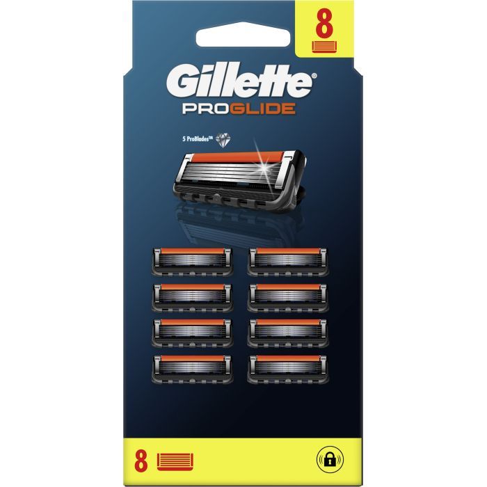 Сменные кассеты Gillette Fusion ProGlide 8 шт. (7702018085545/8700216066587) изображение 2