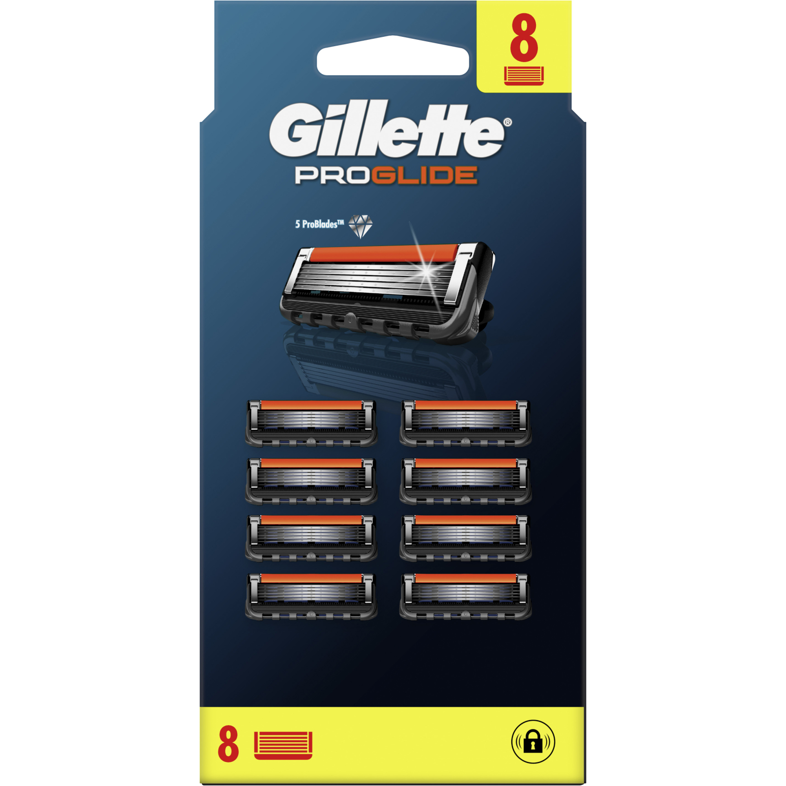 Змінні касети Gillette Fusion ProGlide 4 шт. (7702018085514) зображення 2