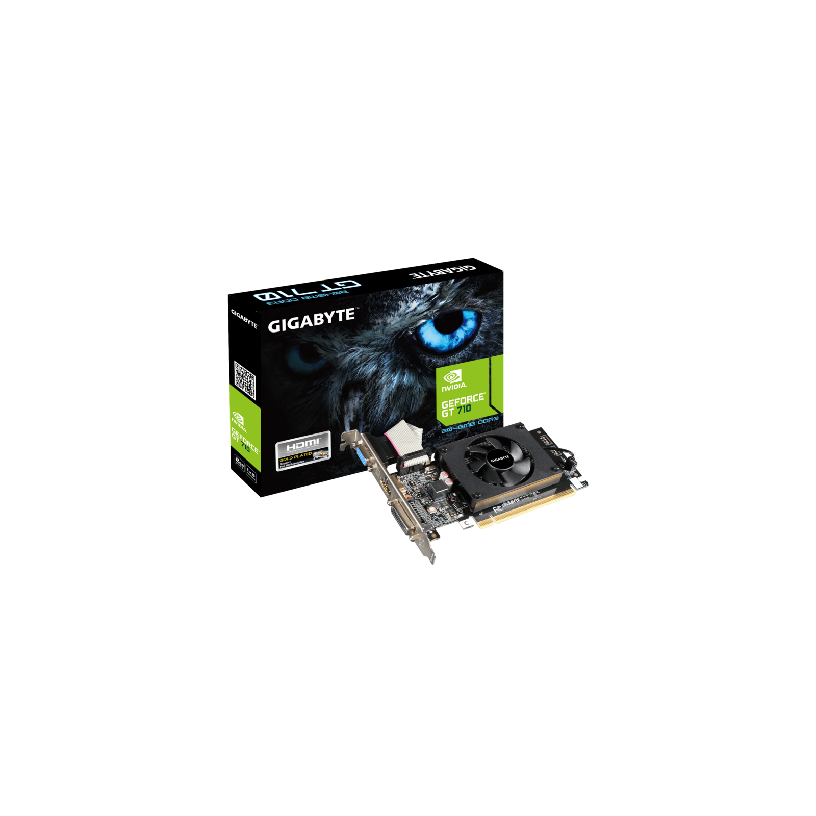 Відеокарта GeForce GT710 2048Mb Gigabyte (GV-N710D3-2GL)