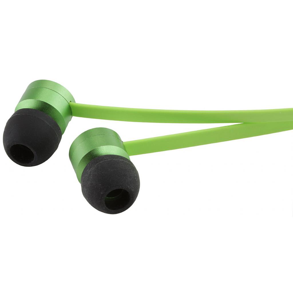 Навушники KitSound KS Ribbons In-Ear Earphones with Mic Green (KSRIBGN) зображення 4