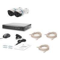 Комплект видеонаблюдения Tecsar IP 2OUT LUX (7360)