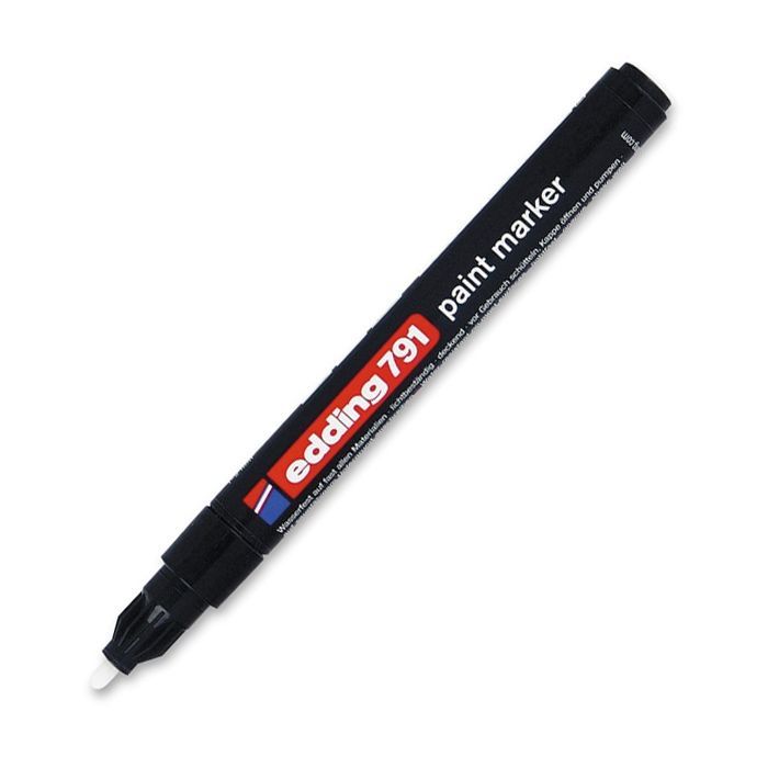 Маркер Edding Paint e-791 1-2 мм, round tip, black (791/01)