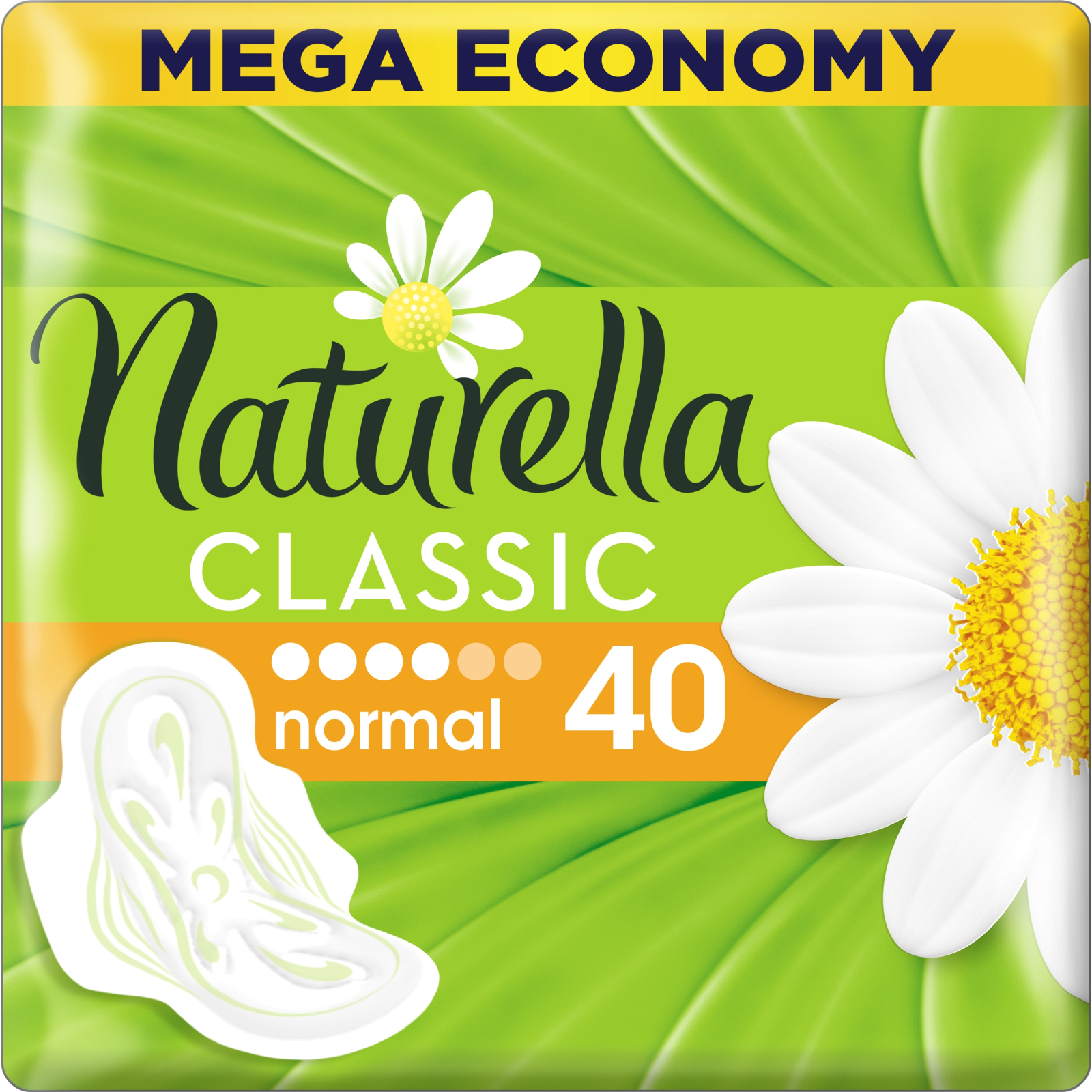 Гигиенические прокладки Naturella Classic Normal 40 шт (4015400317937)