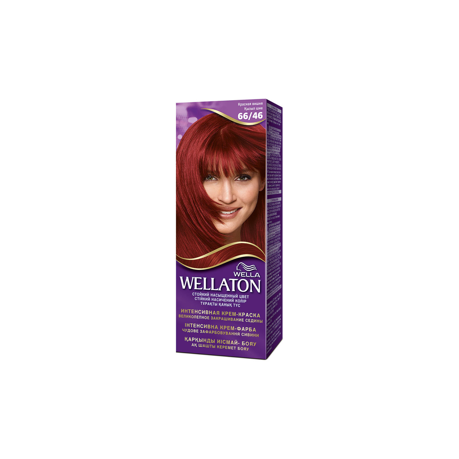 Фарба для волосся Wellaton 66/46 Червона вишня 110 мл (4056800899180)