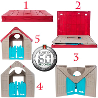 Игровой домик Keter Foldable Playhouse (17202656585) изображение 6