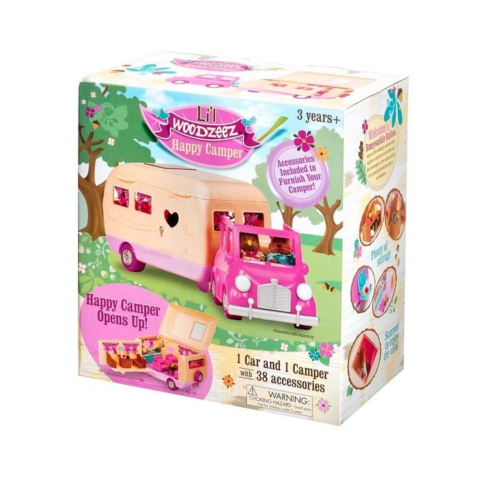 Игровой набор Li'l Woodzeez Веселый Кемпинг 38 аксессуаров (6116Z)