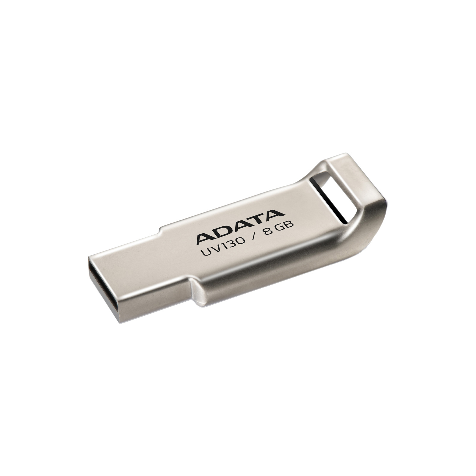 USB флеш накопичувач ADATA 8GB UV130 Champagne USB 2.0 (AUV130-8G-RGD) зображення 2