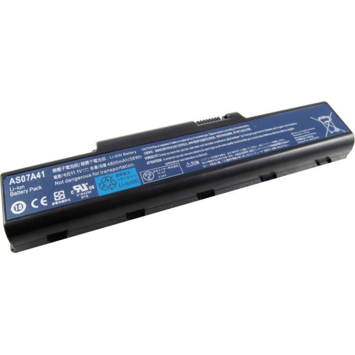 Аккумулятор для ноутбука Acer AS07A31 4400mAh 6cell 11.1V Li-ion (A41397) изображение 2