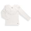 Кофта дитяча Breeze з шифоновими рюшами (9270-164G-cream)