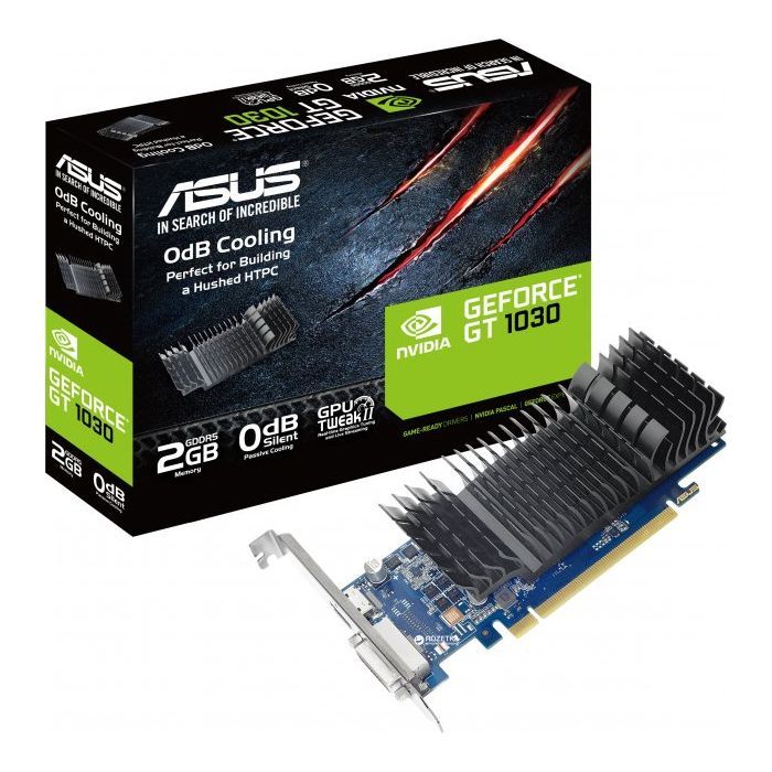 Видеокарта ASUS GeForce GT1030 2048Mb Silent (GT1030-SL-2G-BRK) изображение 2