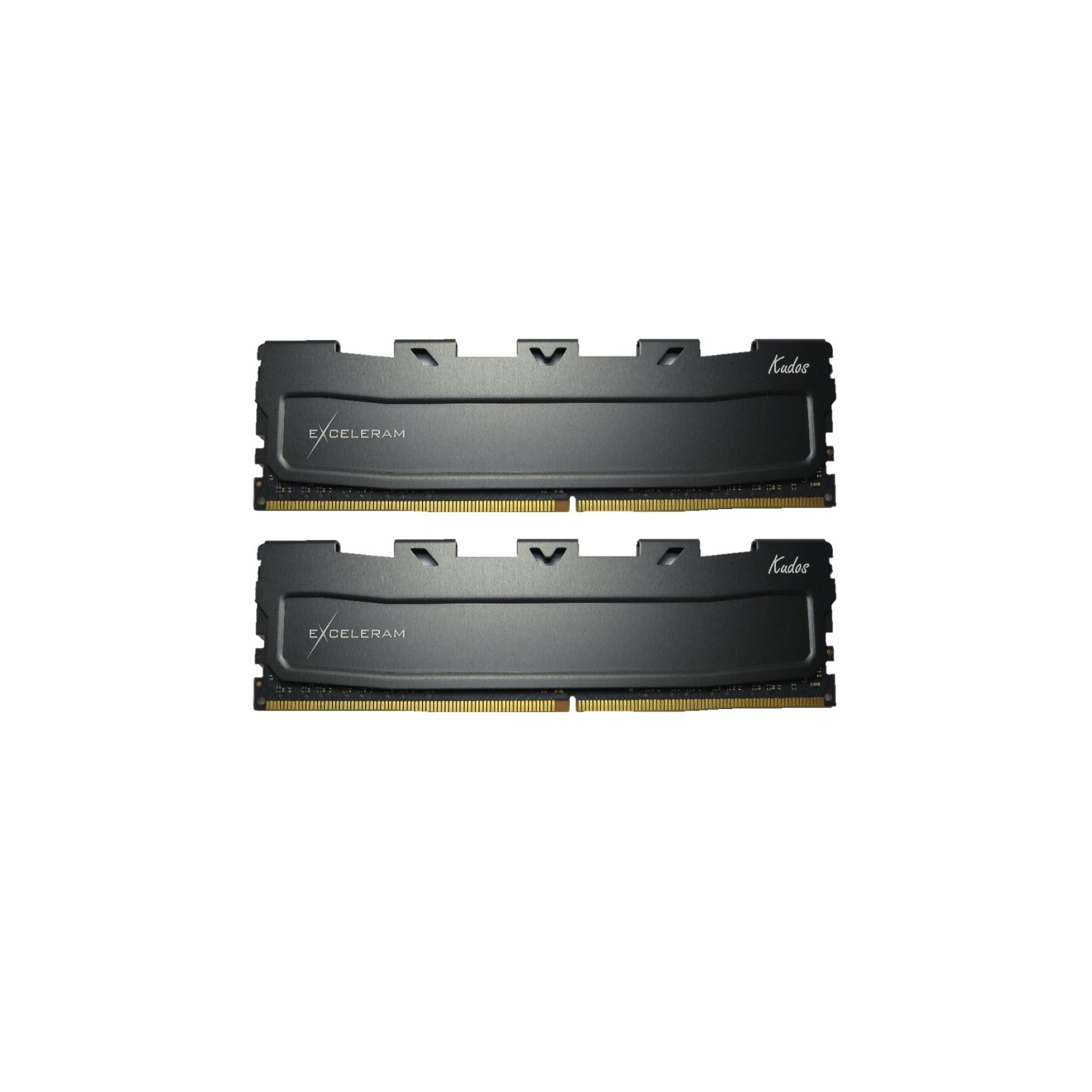 Модуль пам'яті для комп'ютера DDR3L 16GB (2x8GB) 1600 MHz Black Kudos eXceleram (EKBLACK3161611LAD)