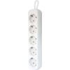 Сетевой удлинитель Defender E518 1.8 m 5 роз white (99229) изображение 2