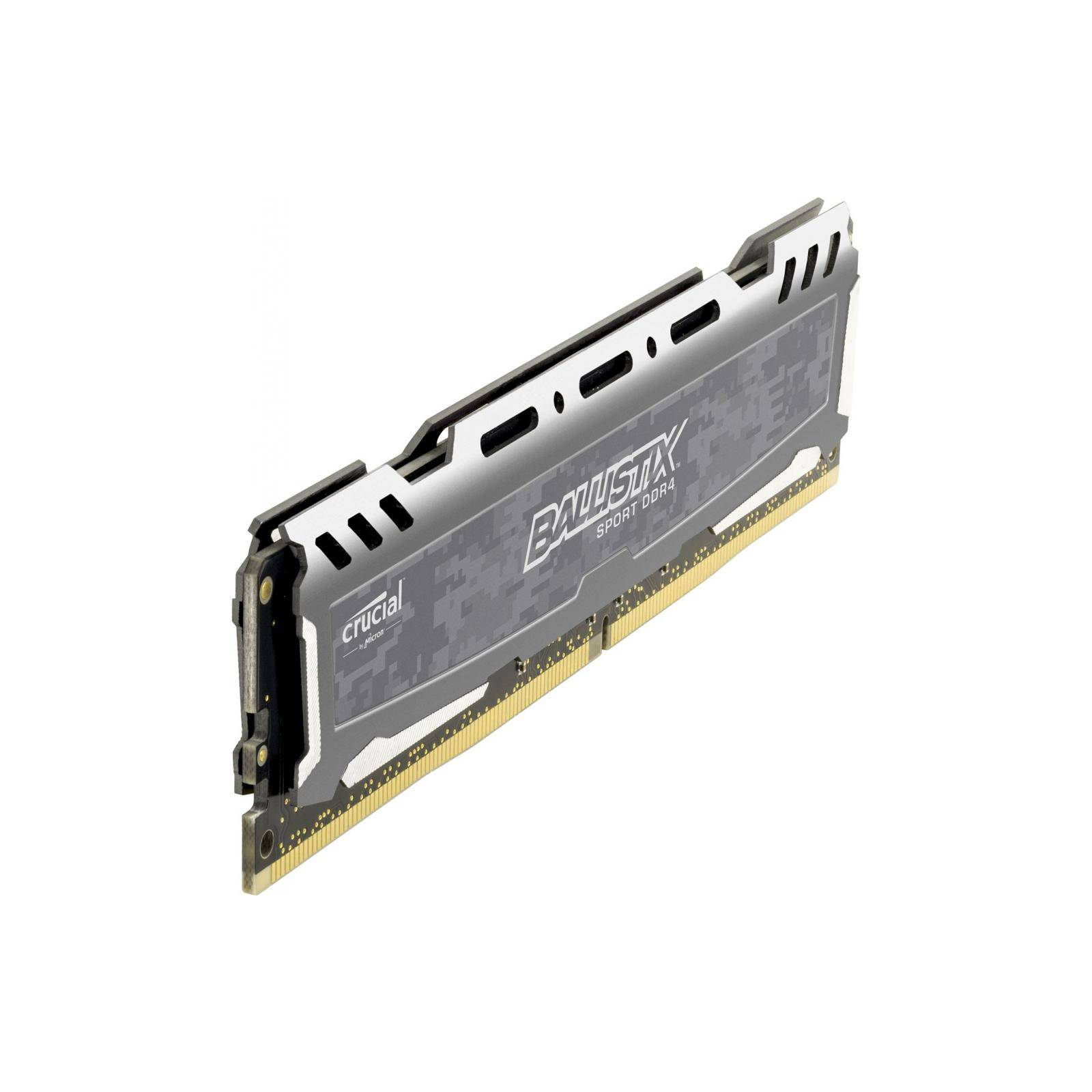Модуль памяти для компьютера DDR4 16GB 2666 MHz Ballistix Sport LT Gray Micron (BLS16G4D26BFSB) изображение 2